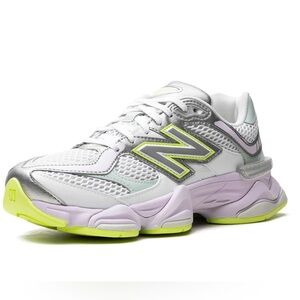New Balance 9060 White and Taro Women's Sneakers